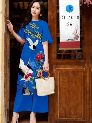 vai ao dai hoa hong (4)